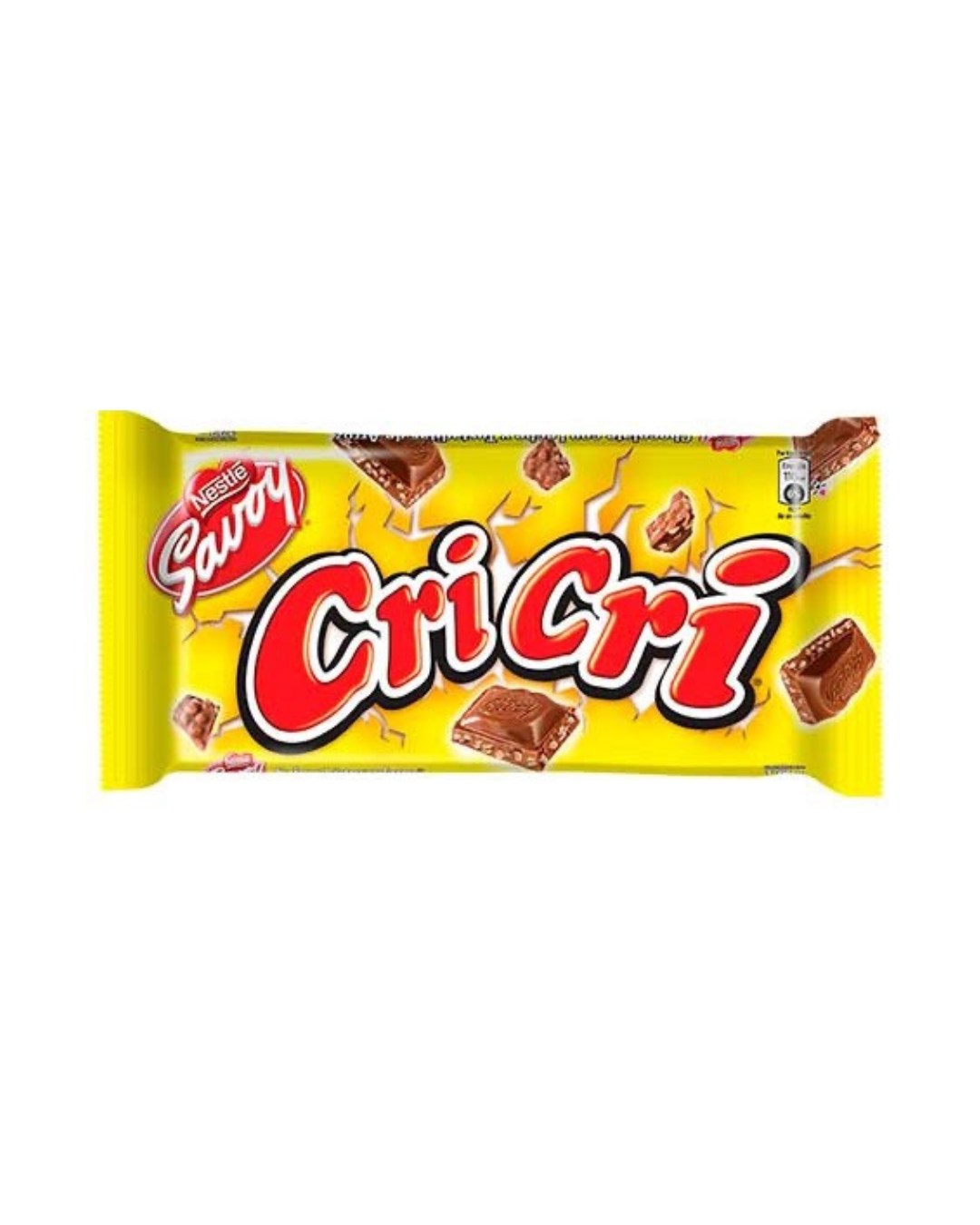 Savoy Cri Cri Chocolate 123g.